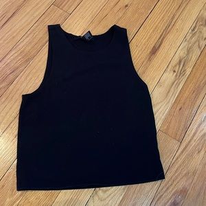 black crop top